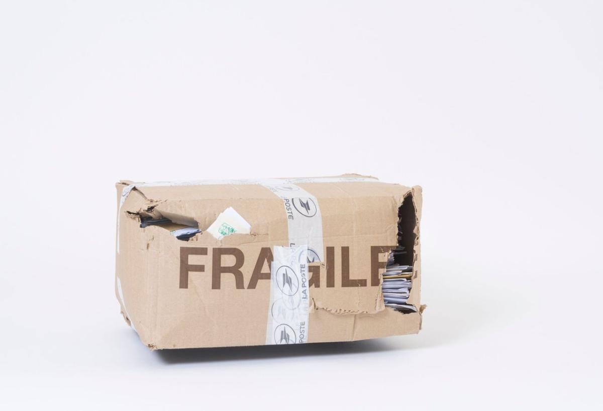 carton de lettres perdues