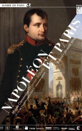 Affiche Napoléon et Paris