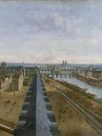 Panorama de Paris pris du toit du pavillon de Flore, aux Tuileries. Anonyme , d’après Pierre Prévost, Vers 1833 ?, Musée Carnavalet, Histoire de Paris, P823, CC0 Paris Musées / Musée Carnavalet - Histoire de Paris